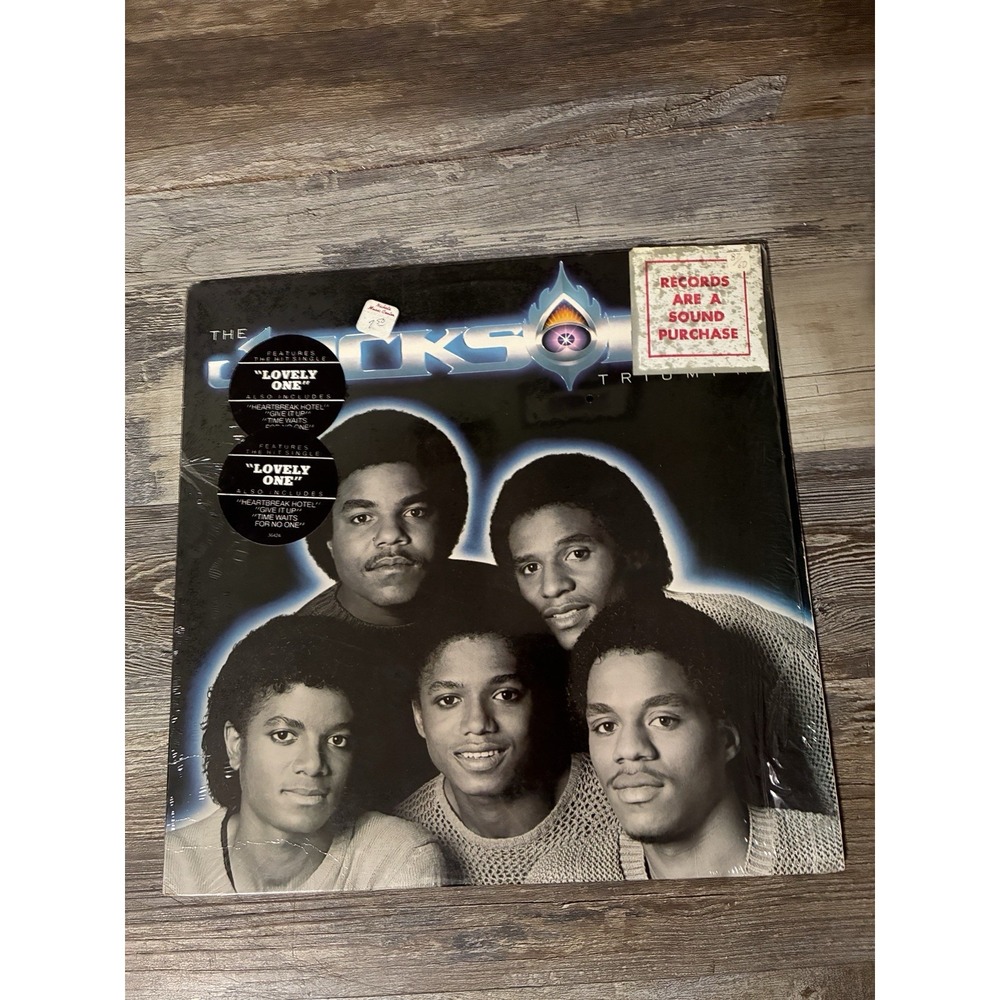 The Jacksons Triumph Epic 1980 LP Vinyl Record Jackson 5 Michael Jackson